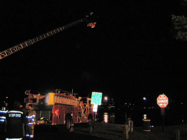 Engine 110 Drafting at Leonard Park, Mount Kisco Drill